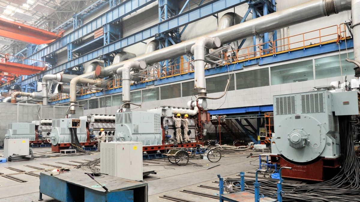 中船動力有限公司 大缸徑柴油機及發(fā)電機組試驗站、低速機試驗臺位
